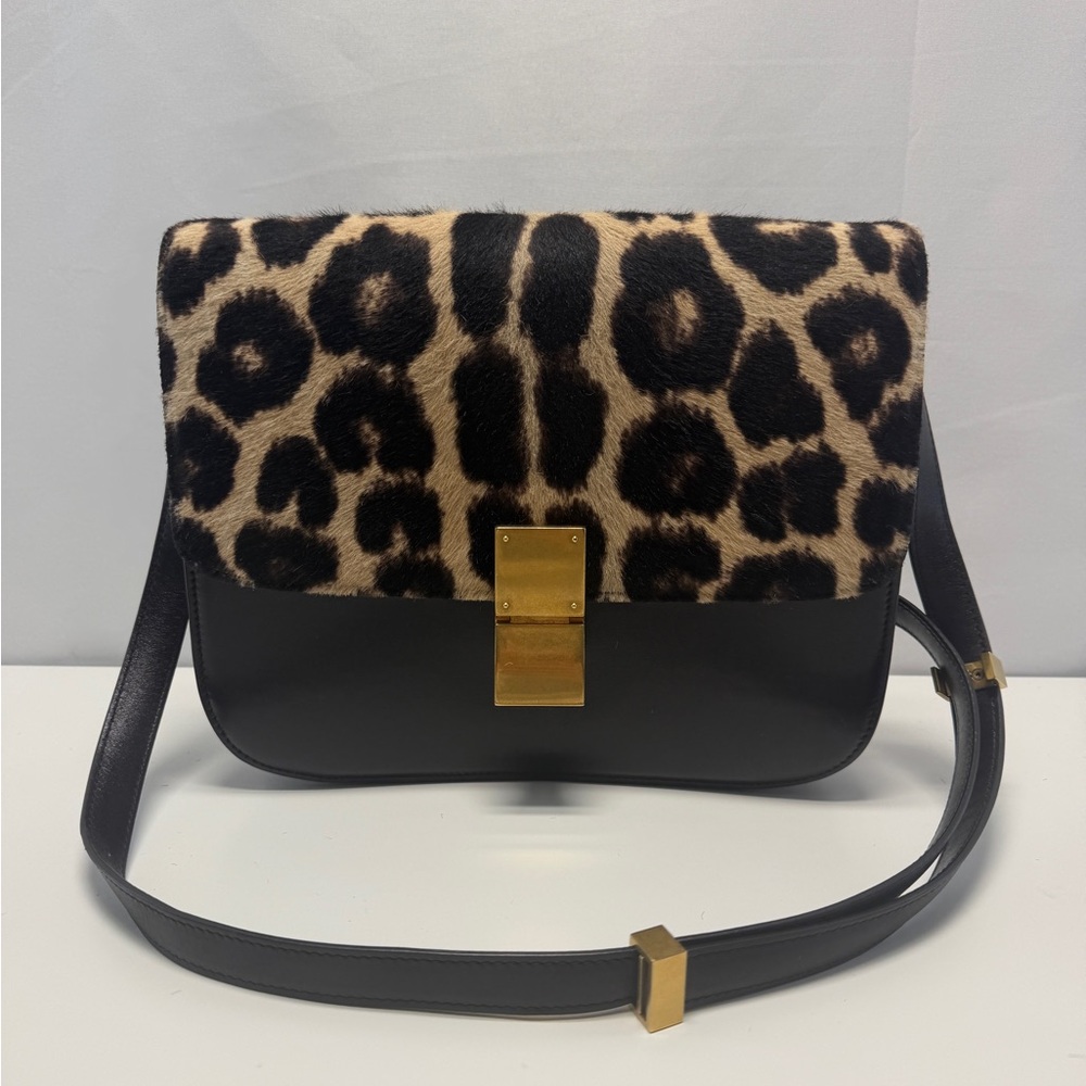 Celine
Classic Box Bag Leather with Pony Hair Medium